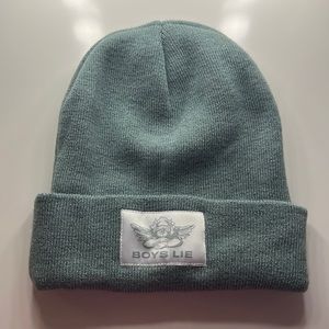 green boys lie beanie